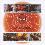 SPIDERMAN COMIC BOOK MOVIE 2016 MNH STAMP SHEETLET