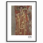 Gustav Klimt Art Print - Hygieia - Signed - Certificate. 