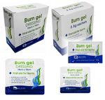 Burn Gel -Sterile Soothing Relief Cooling Gel dressing Scalds 3g Sachet 5cm 10cm