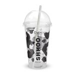 Shmoo Milkshake Large Disposables | 22fl oz | Approx. 86 Cups, Lids & Straws