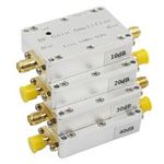 10M-6GHz Low Noise Amplifier Gain 10dB-40dB LNA RF Amp Signal Driving Receiver