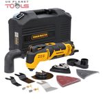 TOUGH MASTER Oscillating Multi Tool 310W Corded Electric 6 Variable Speeds