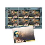 Stamp Set – Dronefall – sheet, FDC – Charity Official Ukrposhta