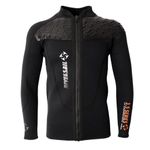 3mm Neoprene Mens Front Zip Wetsuit Jacket Long Sleeve Surfing Wetsuits Top
