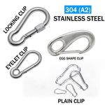 Carbine Locking Carabiner Clip Snap Hook Spring Loaded Steel Karabiner Carabina