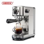 HiBREW H10B Stainless Steel Espresso Coffee Machine Temp Adjustable 20Bar