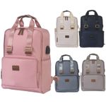 Waterproof USB Laptop Backpack Men Women Anti-Theft Travel School Rucksack Bag