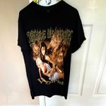 Cradle of Filth Black Graphic Band T-Shirt V Empire Nocturnal Supremacy Metal s