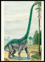 POSTCARD OLD POSTCARD DINOSAURS DINOSAUR DINOSAUR DINOSAURI m3526