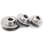 V-Belt Pulley Motor Pulleys Groove 16.5mm Discs Dia Ø60-150mm for 1B Type Belts