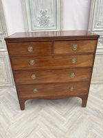 Stunning Georgian Country House Antique mahogany Chest Of Drawers Hepplewhite