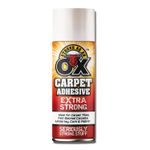 STRONG AS AN OX CARPET ADHESIVE STRONG CARPET SPRAY ADHESIVE MULTI-PURPOSE 500ML