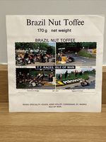 1970`s / 80`s Isle of Man TT Races Riders Brazil Nut Toffee Advertising Postcard