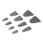 10pc Hammer Metal Wedge Set Lump Sledge Claw Pick Axe Mattock Handle Replacement