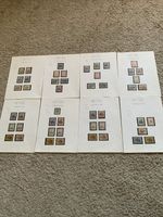 PORTUGAL RED CROSS OVERPRINTS STAMPS 8 SETS IN QUANTITY 1930s X48 VGC