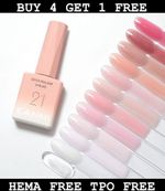 CANNI Hema Free Quick Building Gel Construction Nail Gel UV LED 9ml Soak Off Gel