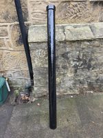 Reclaimed Vintage Cast Iron 4" wide half round Gutter length  158cm