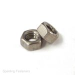 UNC A2 Stainless Steel Full Nuts - No4,6,8,10,1/4" 5/16",3/8" 7/16" & 1/2"