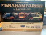 Graham Farish Bachmann N Gauge Train Freight Set Locomotive Railway 370025 Read*