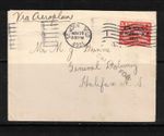 Newfoundland #C3f Very fine Used On Cover (Not Called For) **With Certificate**