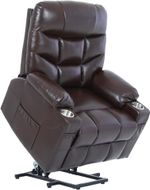 Electric Riser and Recliner Chair Extra Large Wide w/ Remote USB port Cup Holder