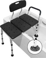 PEPE Mobility - Non Slip Bath Seat for Adults, Chair for Elderly with Padded Arm