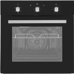 Cookology Single Fan Electric Oven 60cm Built-In A+ Energy - Black SFO60BK/1A+