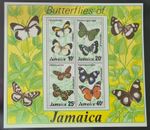 Jamaica 1977 'Butterflies (2nd series)' MS433 MNH #SL345#