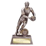 MALE RUGBY FIGURE TROPHY AWARD 3 SIZES FREE ENGRAVING