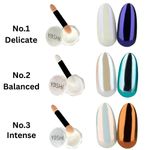 YOSHI Mirror Effect Powder UV/LED Nail Art – No.1 / No.2 / No.3 – 0.5g each