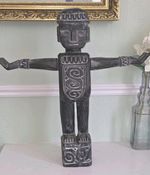 Large Vintage Balinese Hand Carved Wooden Tribal Ancestor Figure Statue 51cm