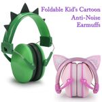 Kids Noise Cancelling Ear Defenders Earmuffs for Autism Hearing Protection UK
