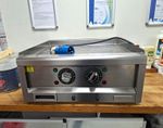 Buffalo Commercial Electric Countertop Griddle, Manual Control, Stainless Steel