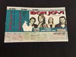 Bon Jovi Ticket Wembley Stadium 1995 Complete