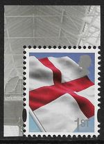 GB~ 2014~Regionals~England~SG-EN51a~1st Flag~MNH~Grey Head~UK Seller