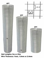 Galvanised Welded Wire Mesh Garden Pet Dog Cat Bird Aviary Rabbit Hutch Fencing