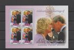 Gambia 2005 Royal Wedding Prince Charles Camilla Parker Bowles M/Sheet MNH