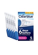 ClearBlue Pregnancy Test Ultra Early 6Days 5 Tests Long Expiry Date Brand New