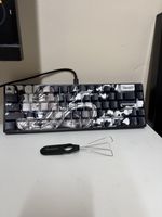 Higround x Dragon Ball Z Vegeta HG68 Basecamp Keyboard — Higround HG68 Dragon