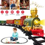 Toy Train Set for Kids With LED Light and Sound Locomotive Cargo Kids Toy Gift