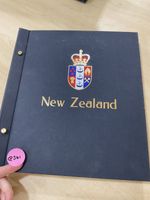 New Zealand stamps. QV on. Quality Davo preprinted album. @361
