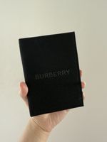 BURBERRYDocument Passport Holder Clip Travel Wallet Card Holder