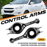 2x Suspension Control Arm Rear Lower Left+Right For Hyundai ix35, Kia Sportage