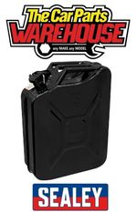 Sealey Jerry Can - BLACK 20L - JCY20B