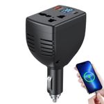 150W Car Power Inverter 12V to 220V DC AC Converter USB Charger Adapter