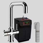 Ells Flow Instant Boiling Water Kitchen Tap Includes Tap, Boiler Digital Filter 