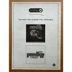 PRODIGY FIRST TWO ALBUMS POSTER SIZED original music press advert from 1996 - pr