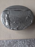 W and Co Sharrow Pewter Snuff Box Made In Sheffield
