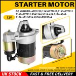 1x Starter Motor 12V 1.4KW 8 Tooth For Yanmar OE S114-414A S114-651 S114-651A