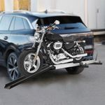 Motorcycle Carrier, Durable Aluminum Hitch for Dirt Bikes & Motorcycles